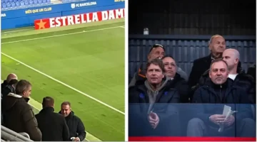 بالفيديو صدمة برشلونة.. إصابة لاعب أمام هانز فليك تبكي الجماهير